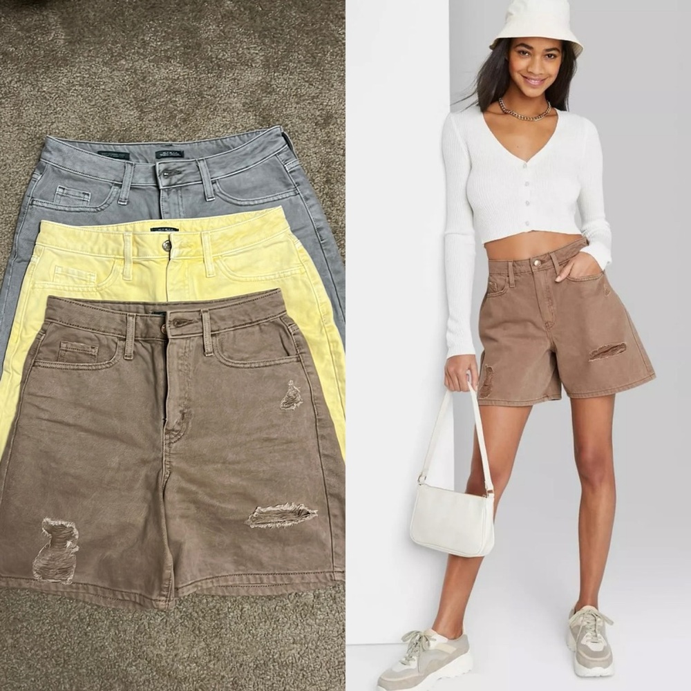 Wild Fable Bermuda shorts 3 pairs size S